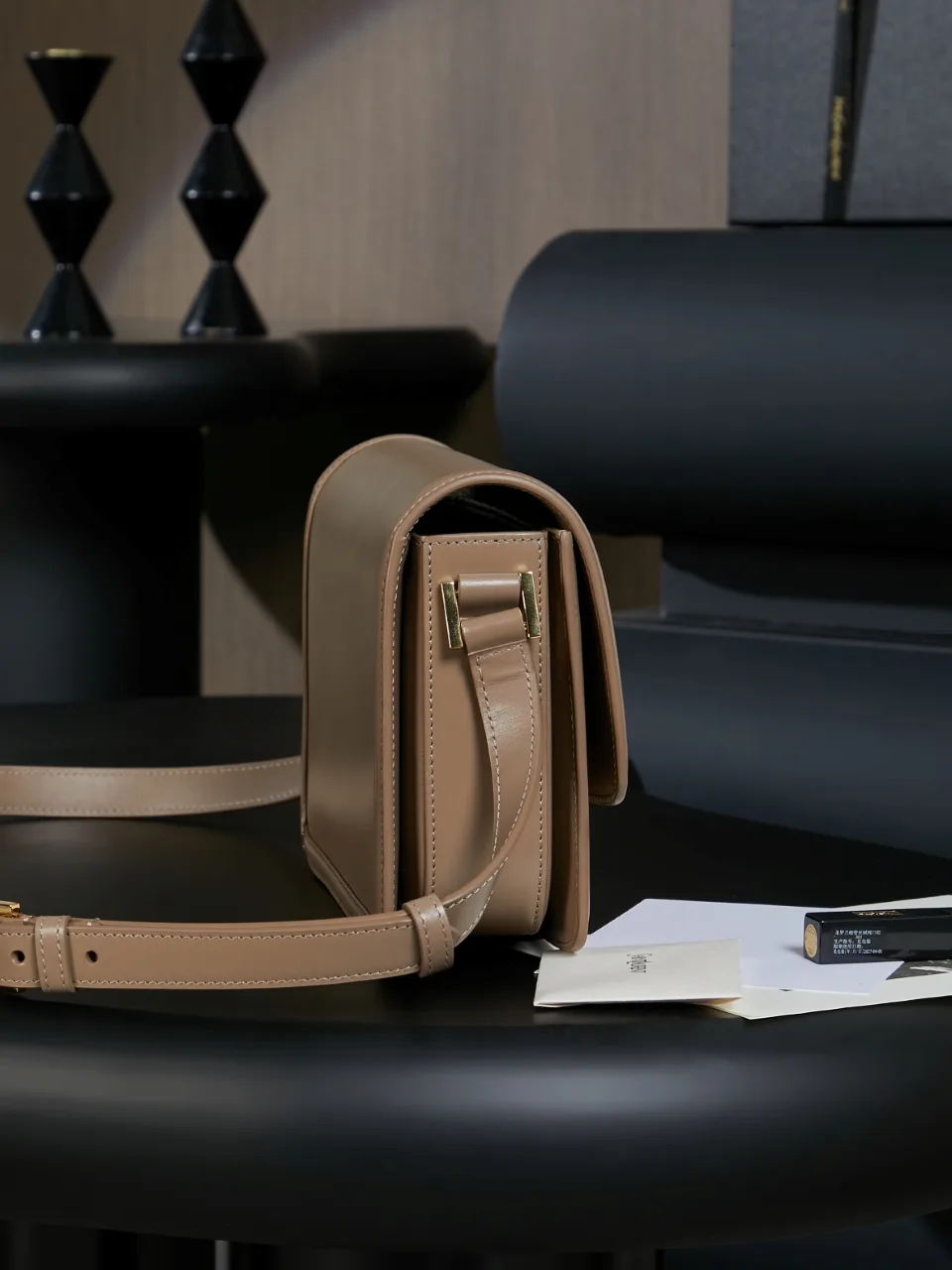 Saint Laurent Calfskin Solferino Shoulder Bag product photo from LabelPicks