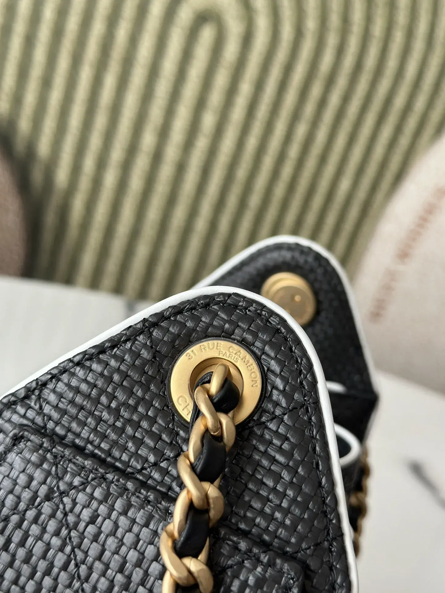Chanel Straw Woven Hobo Bag product photo from LabelPicks