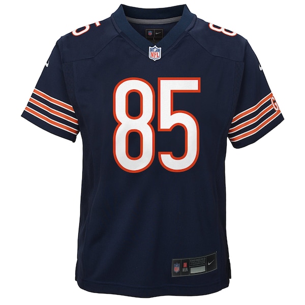 Cole Kmet Chicago Bears Nike Youth Team Game Jersey - Navy