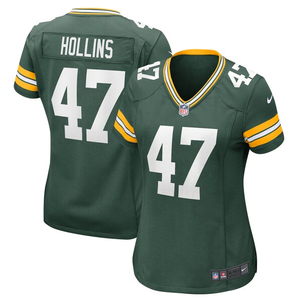 Justin Hollins Green Bay Packers Nike Women's Home Game Player Jersey - Green