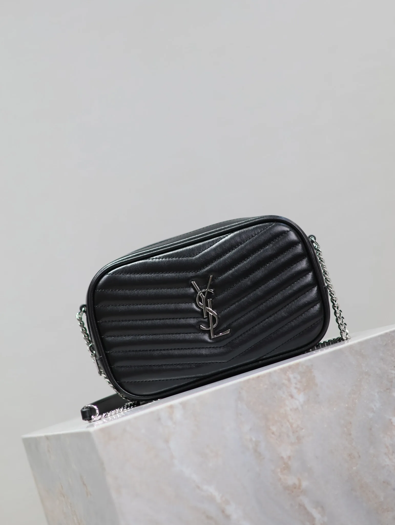 Saint Laurent Calfskin Crossbody Bag product photo from LabelPicks
