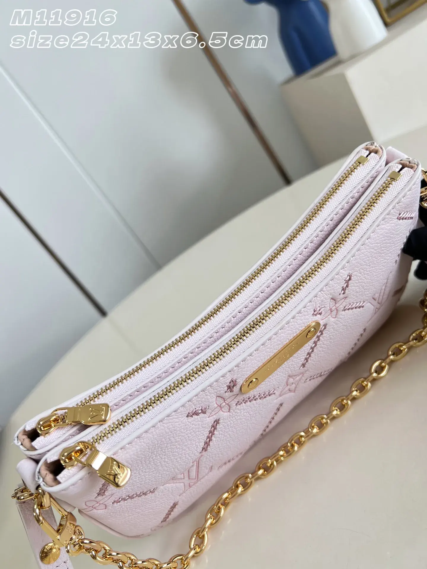 Louis Vuitton Pink Pochette Calfskin Shoulder Bag product photo from LabelPicks