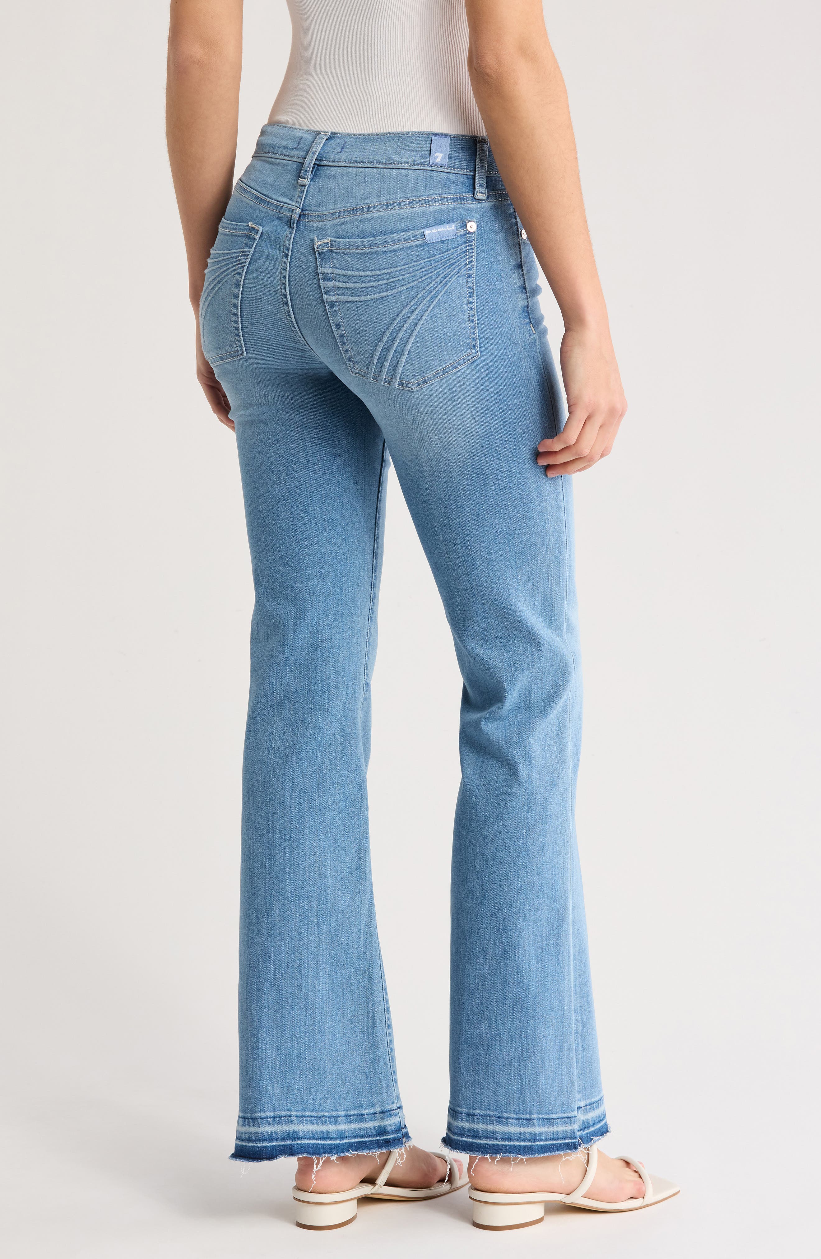 7 For All Mankind Dojo Tailorless Bootcut Jeans