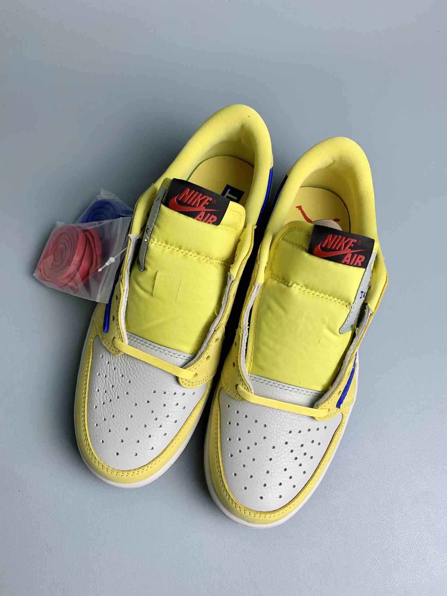 Travis Scott x Air Jordan 1 Low OG “Canary” Shoes