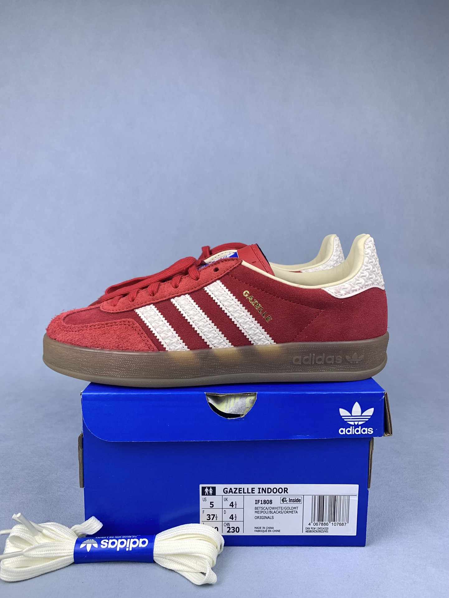 adidas Gazelle Indoor Better Scarlet Shoes
