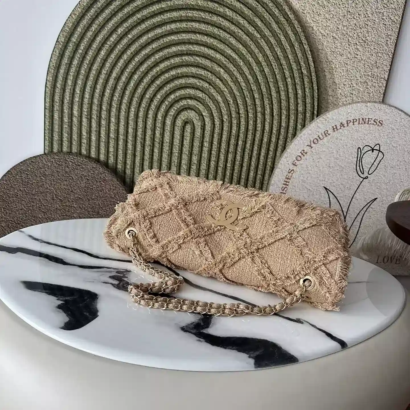 Chanel Woven Leather Shoulder Bag product photo from LabelPicks
