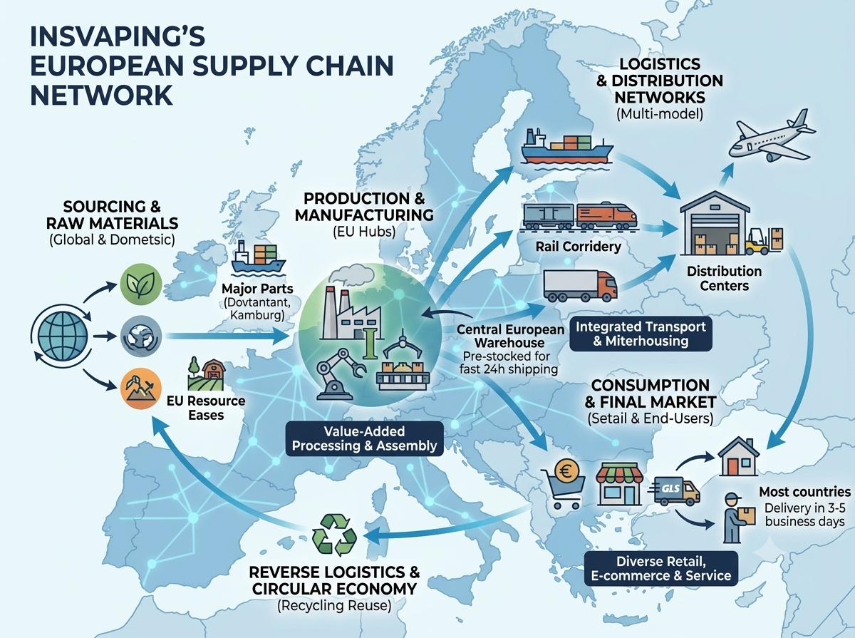 INSVAPING Fast Logistics