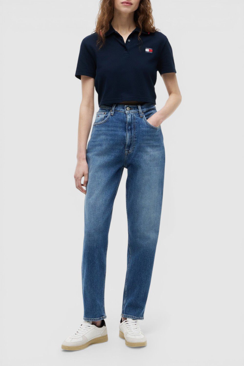 TOMMY HILFIGER מכנסי ג'ינס Mom Fit