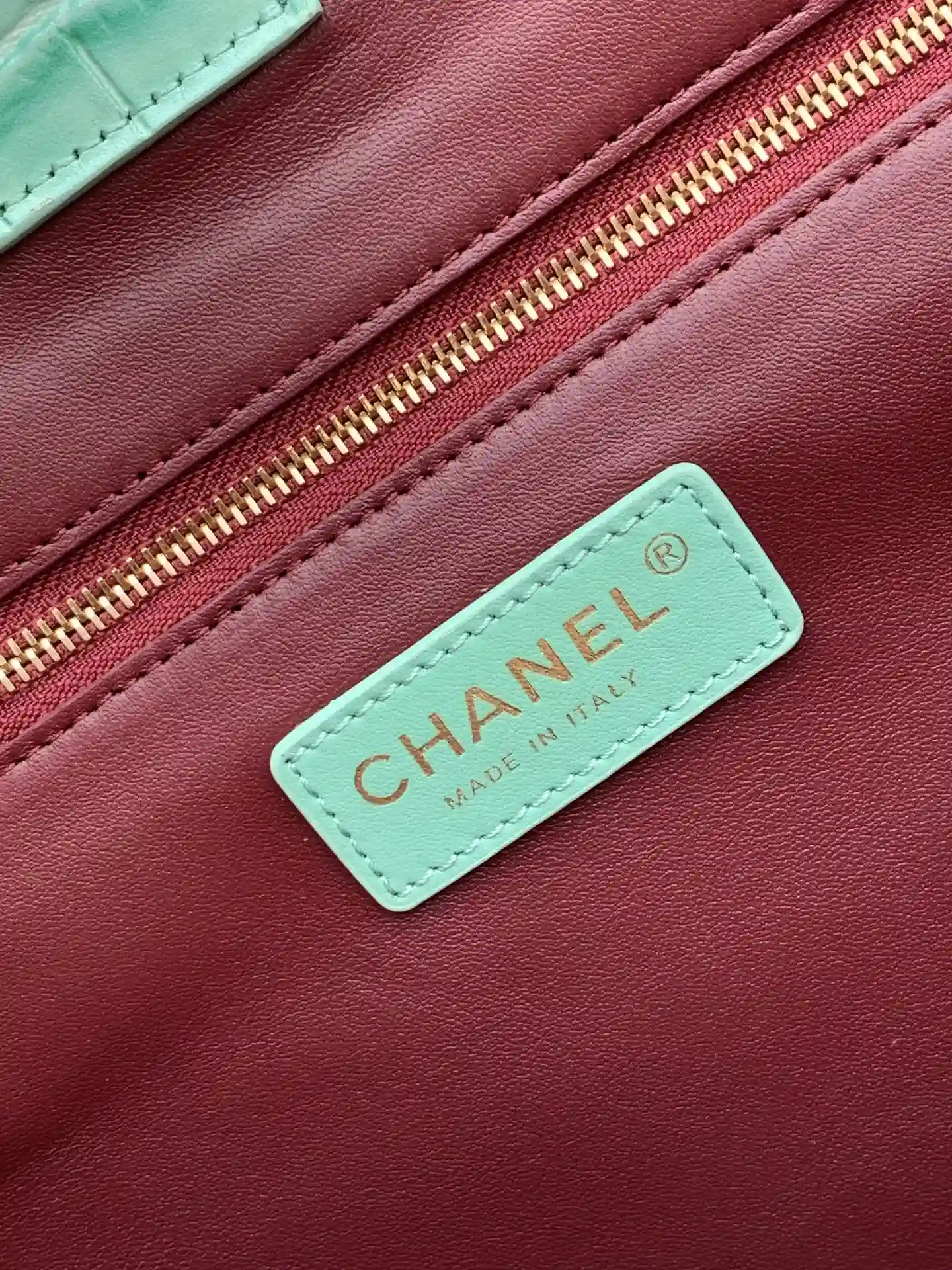 Chanel Green Calfskin Tote Bag product photo from LabelPicks