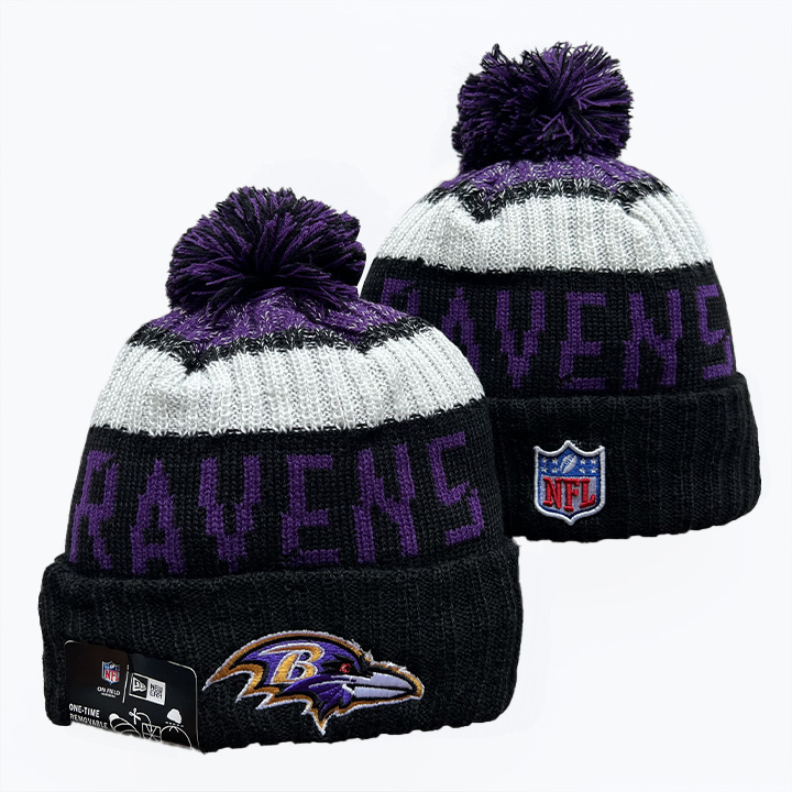 BALTIMORE RAVENS KNIT HAT