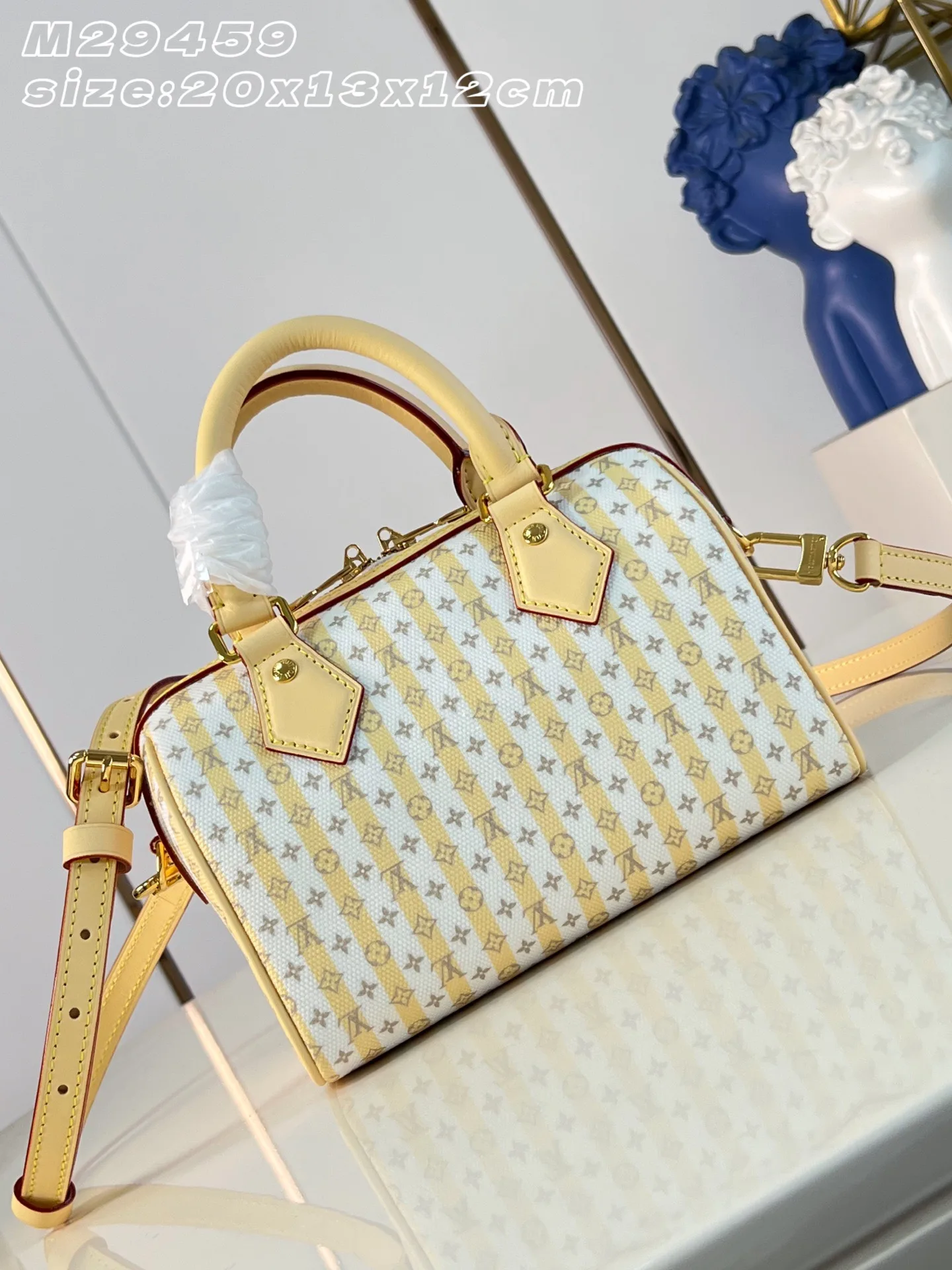Louis Vuitton Gold Speedy Calfskin Top Handle Bag product photo from LabelPicks