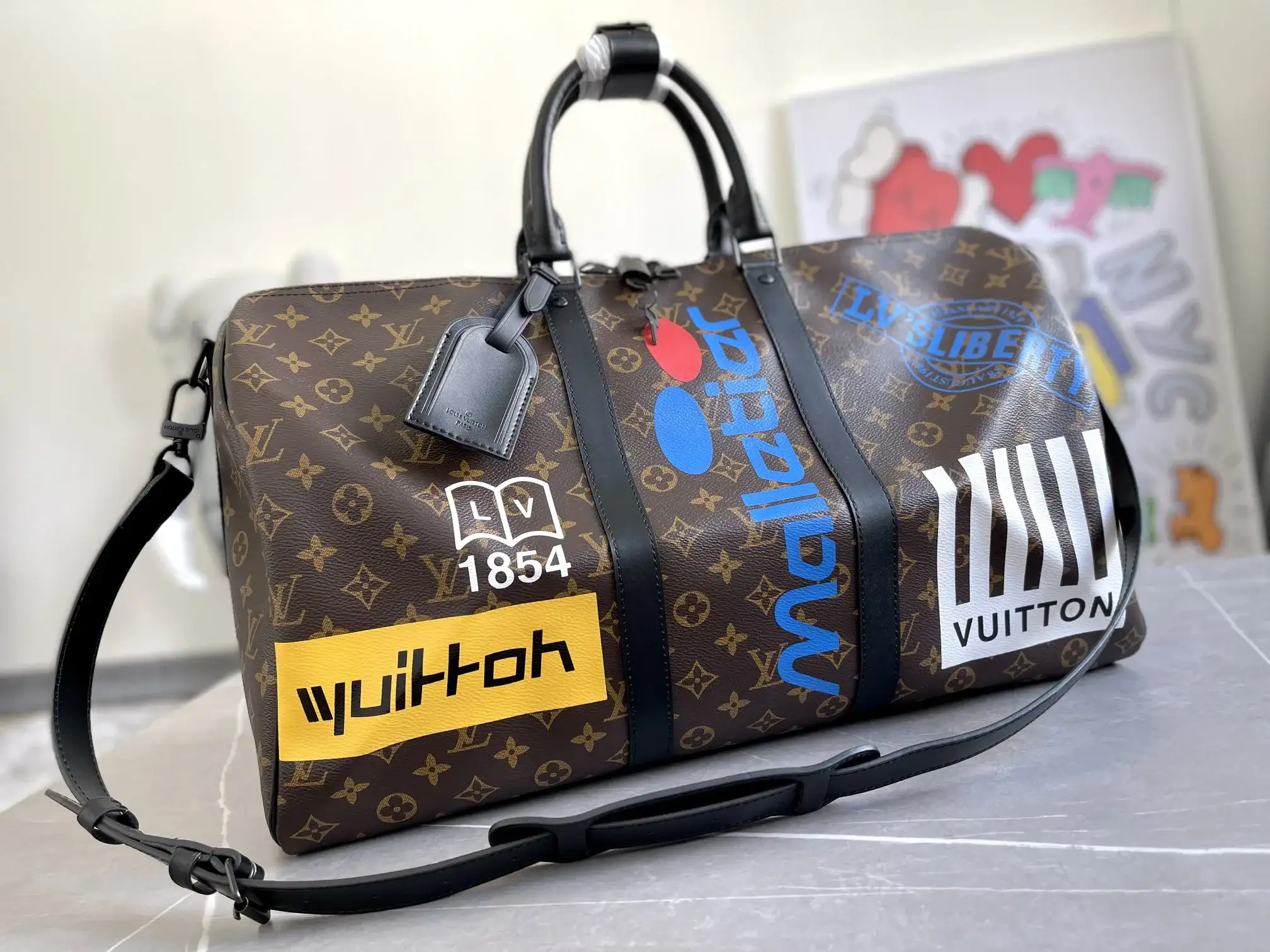 Louis Vuitton Keepall Monogram Canvas Tote Bag product photo from LabelPicks