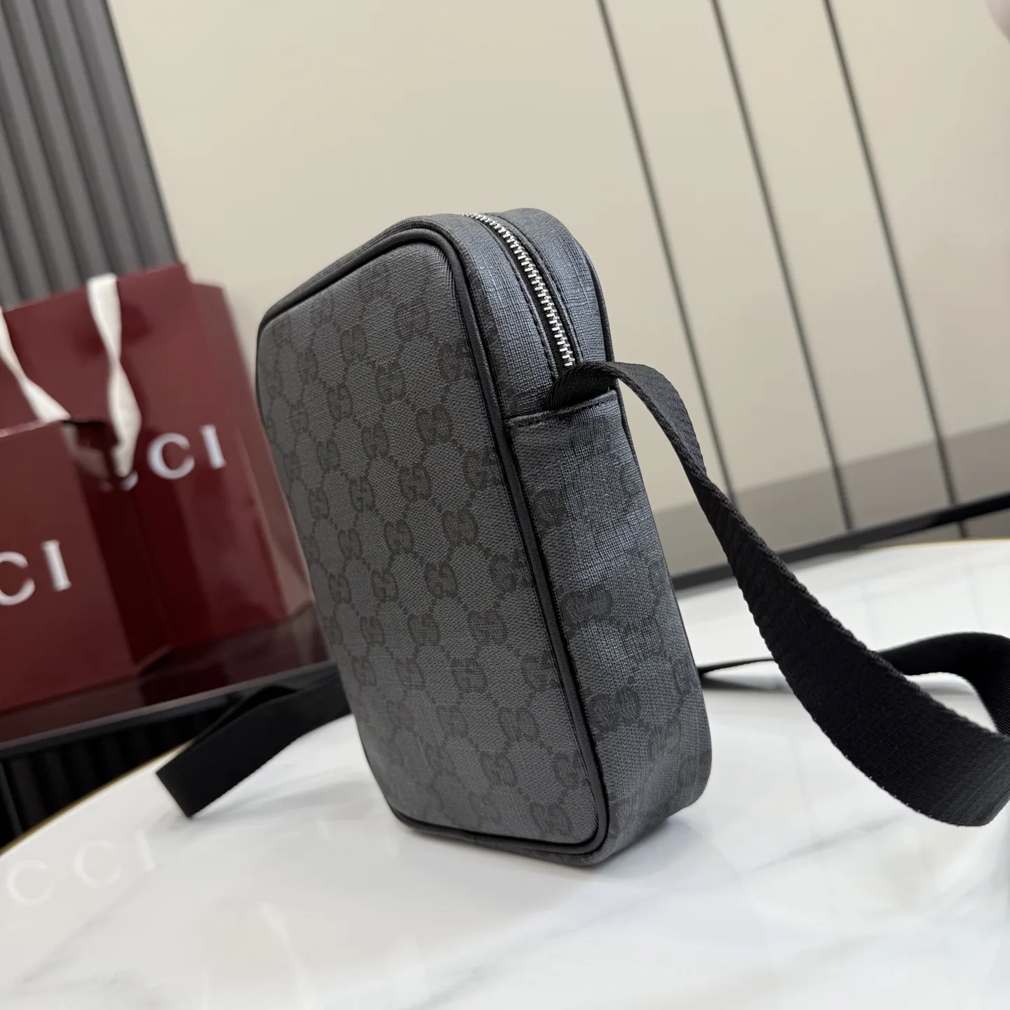 Gucci Generation Black Nylon Crossbody Bag product photo from LabelPicks