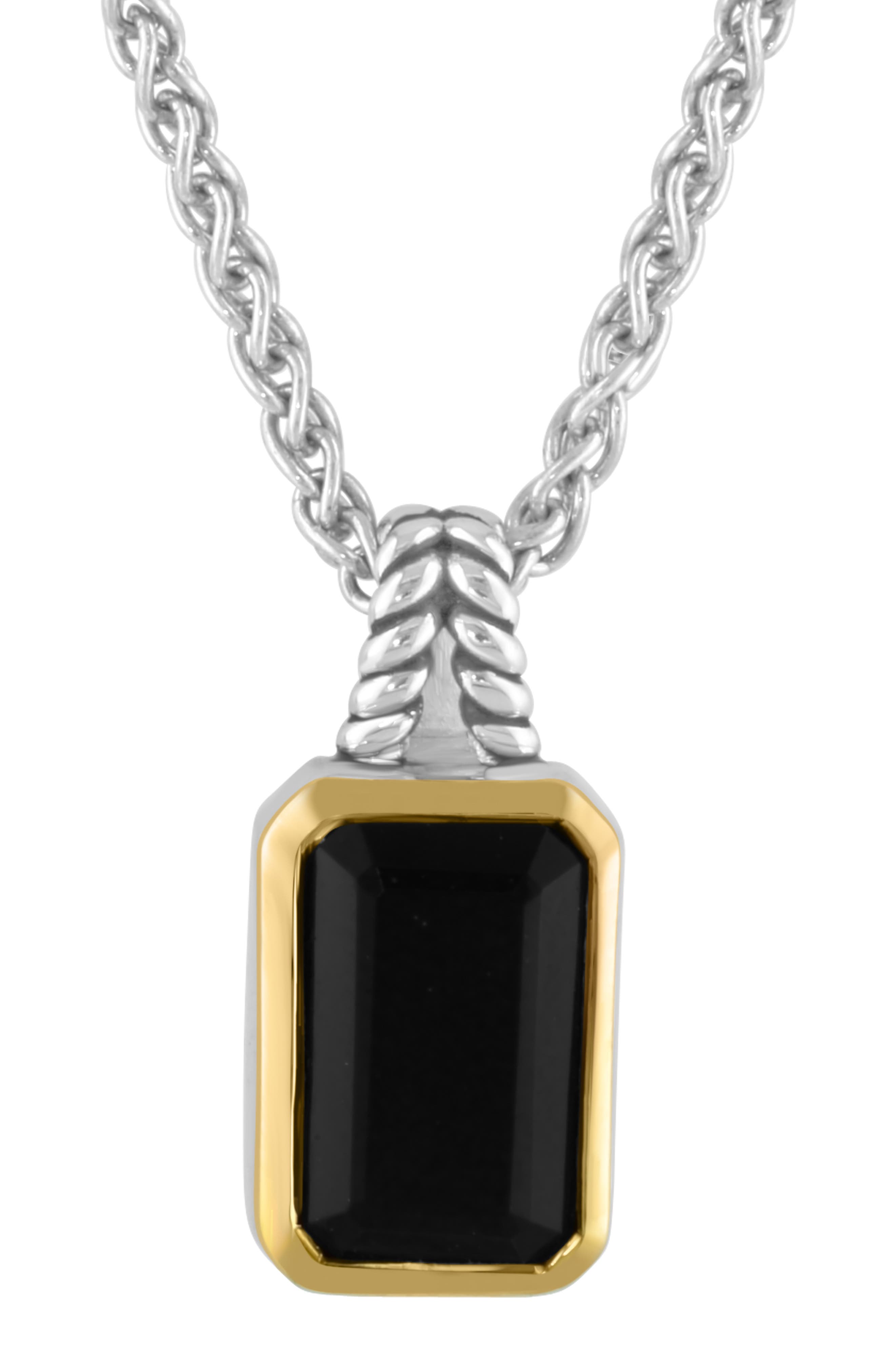EFFY Onyx Pendant Necklace