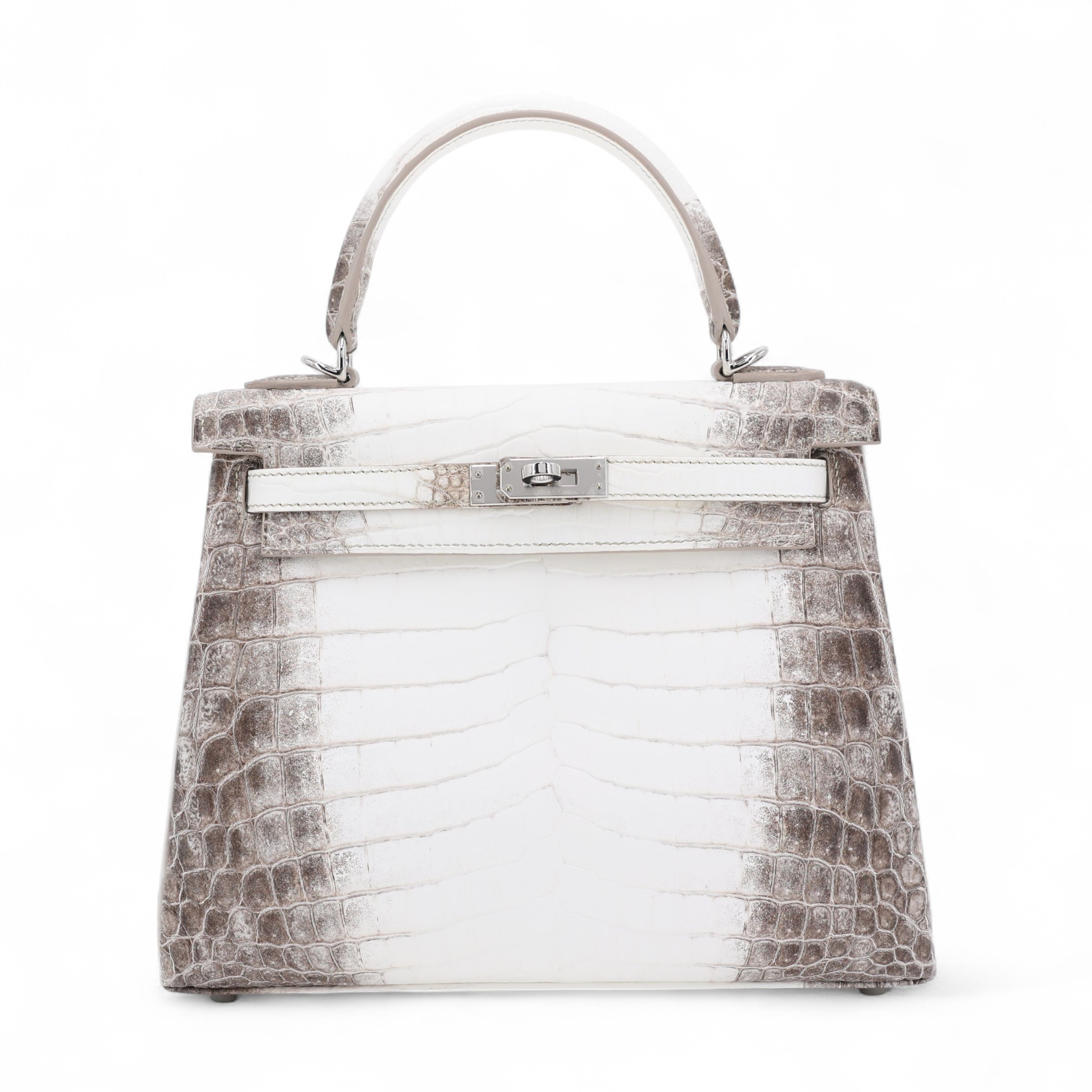 HERMÈS Nile crocodile Kelly 25 handbag