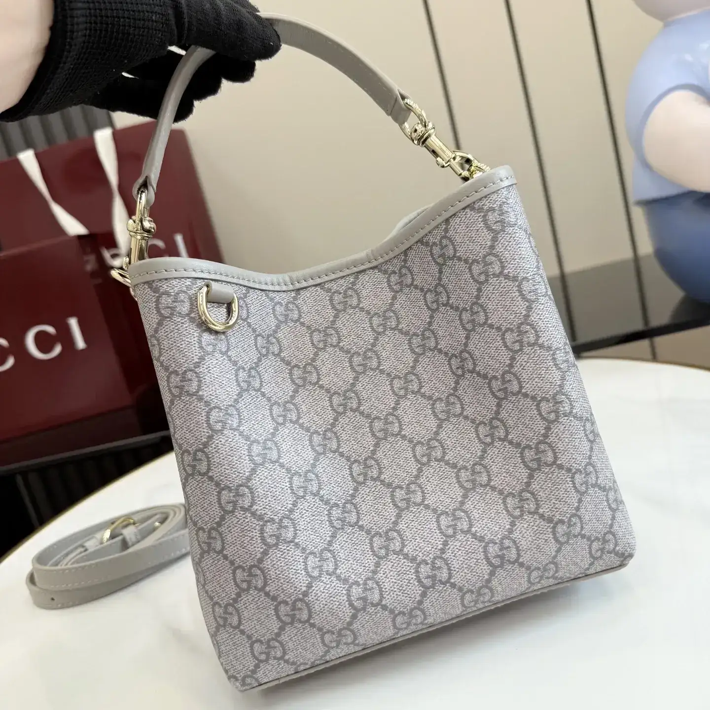 Gucci Grey Generation Bucket Bag product photo from LabelPicks