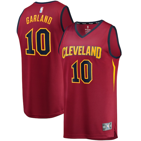 Darius Garland Cleveland Cavaliers  Youth Replica Fast Break Jersey Wine - Icon Edition