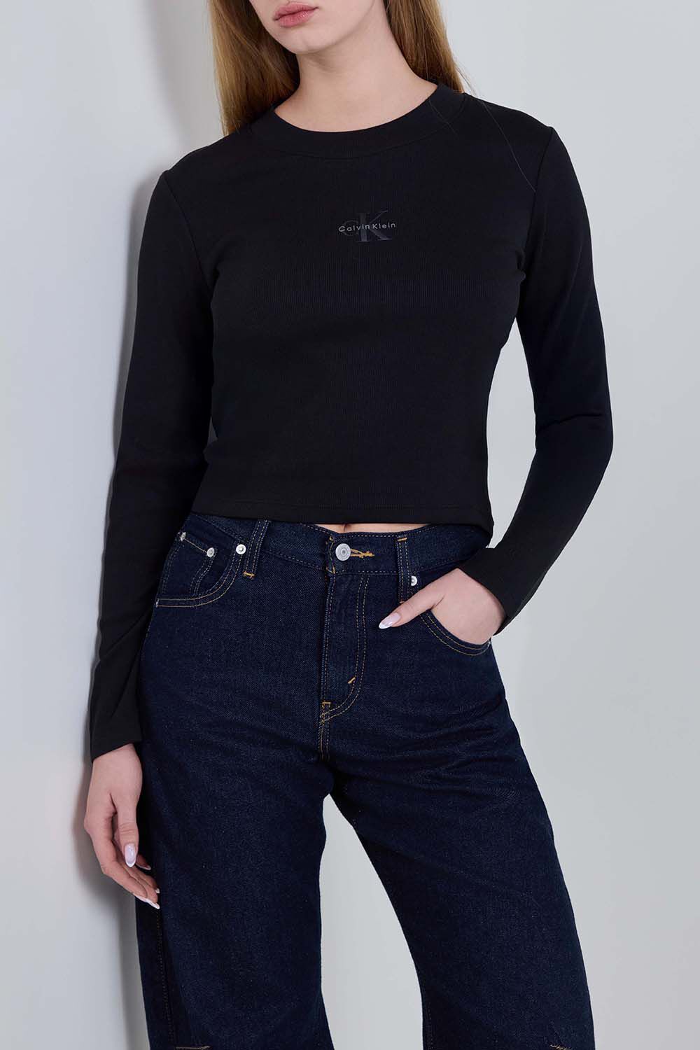 CALVIN KLEIN חולצת בייבי טי