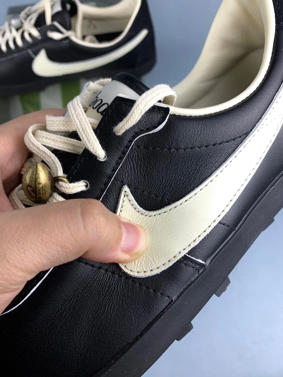 Bode x Nike Astrograbber SP “Black and Coconut Milk” - Black/Coconut Milk product photo from LabelPicks