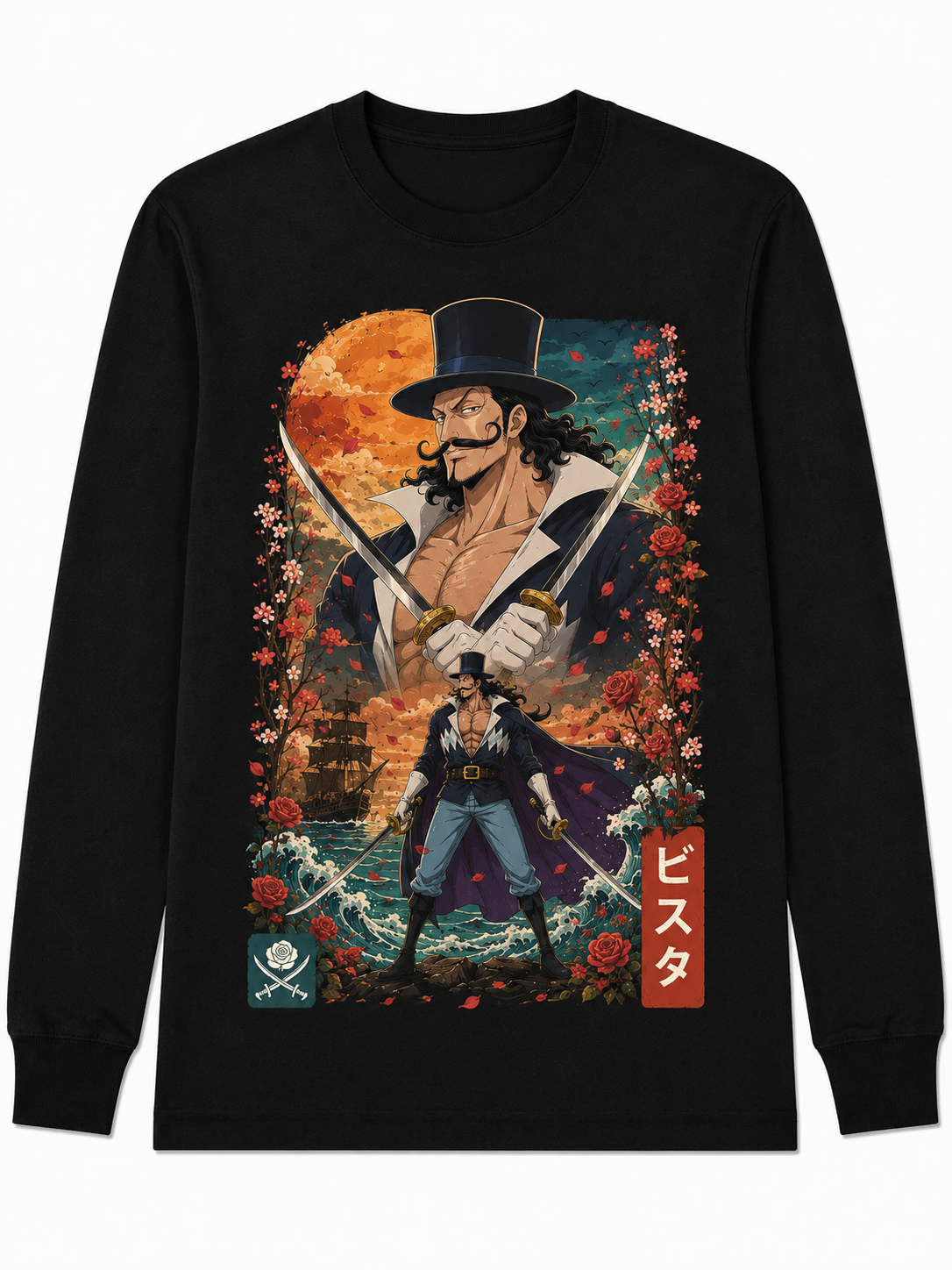 Remera Anime Vista One Piece Manga Corta