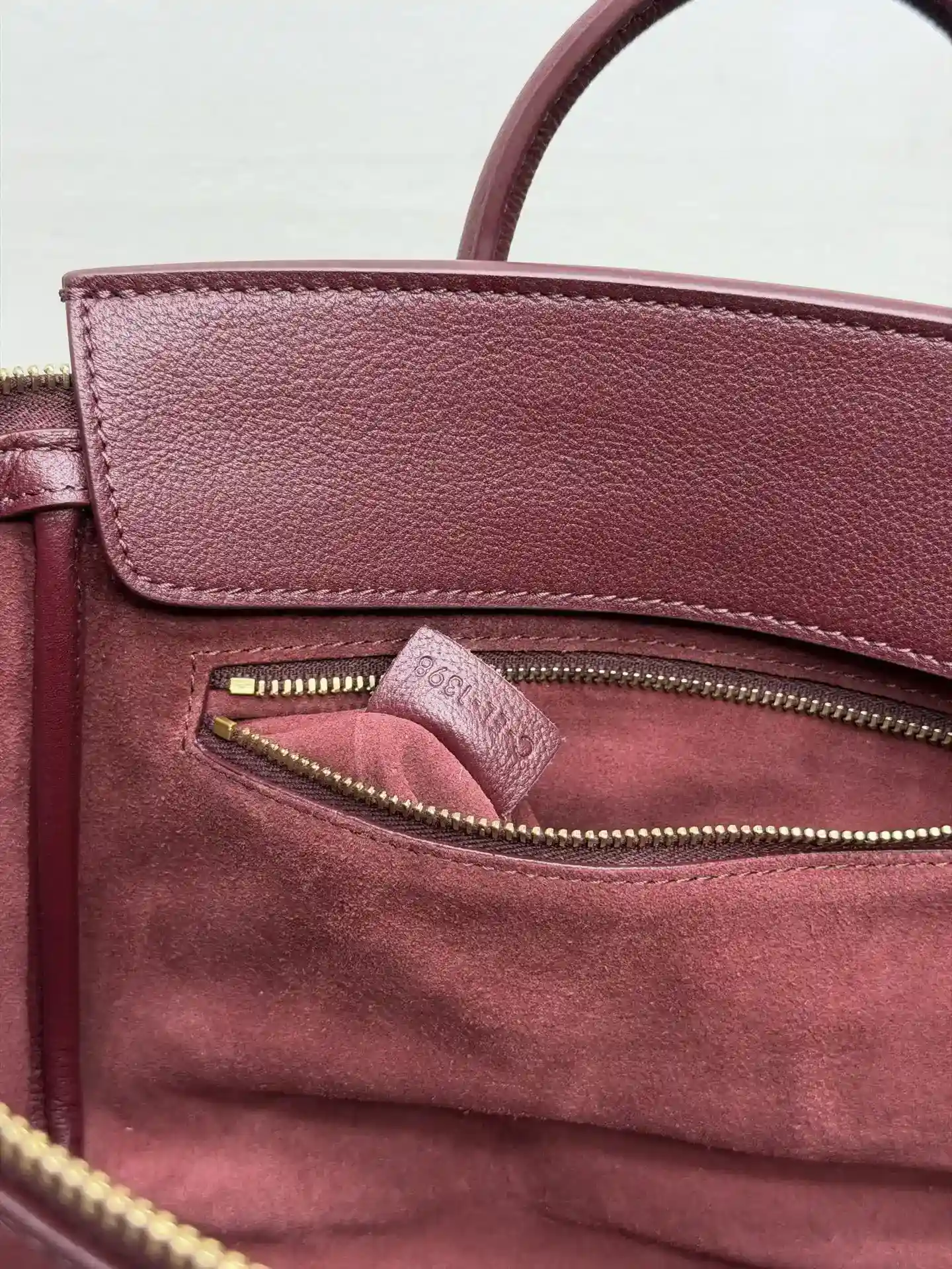 Celine Luggage Grained Leather Top Handle Bag product photo from LabelPicks