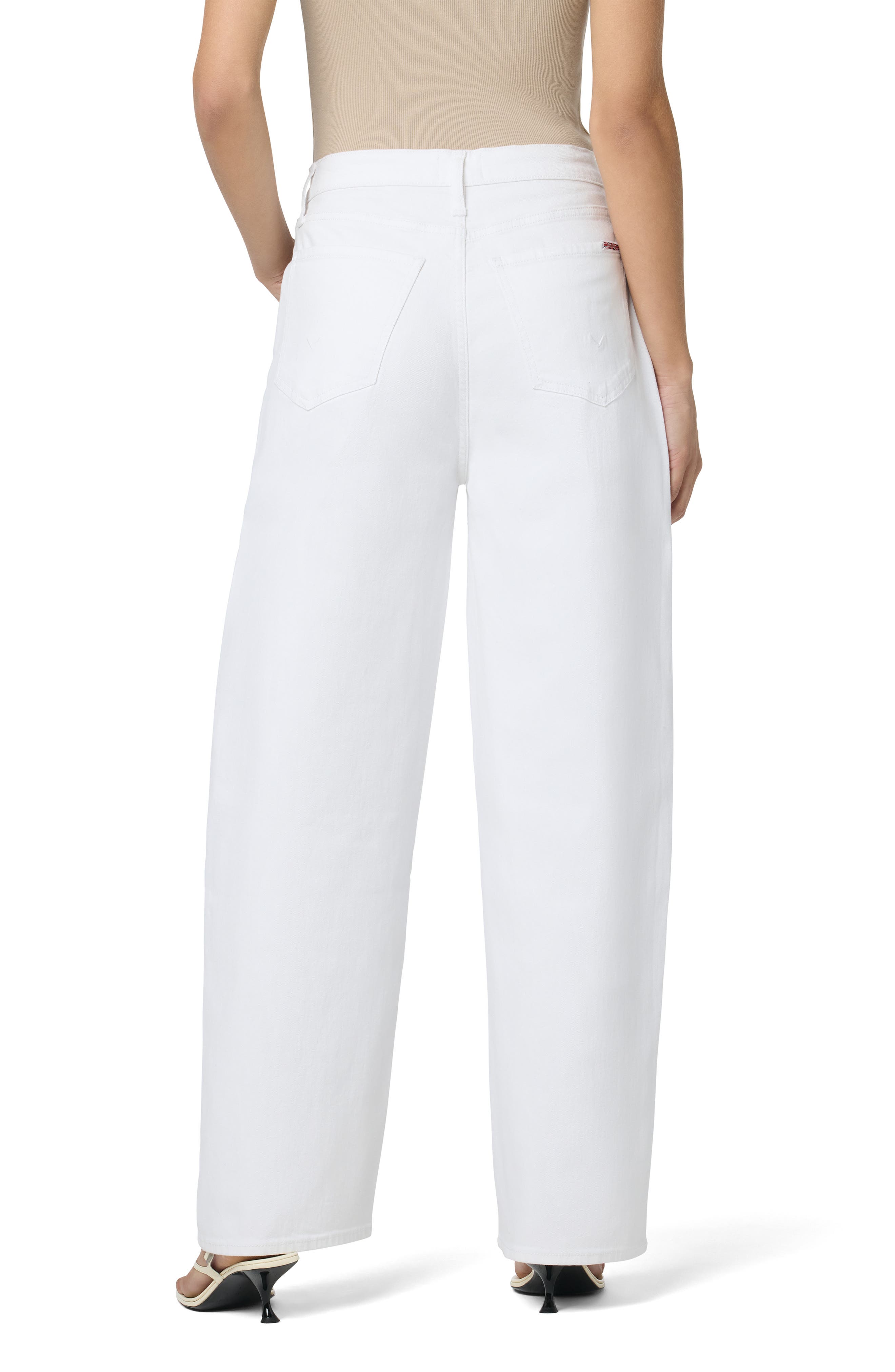 Hudson Jeans Super High Waist Barrel Leg Jeans