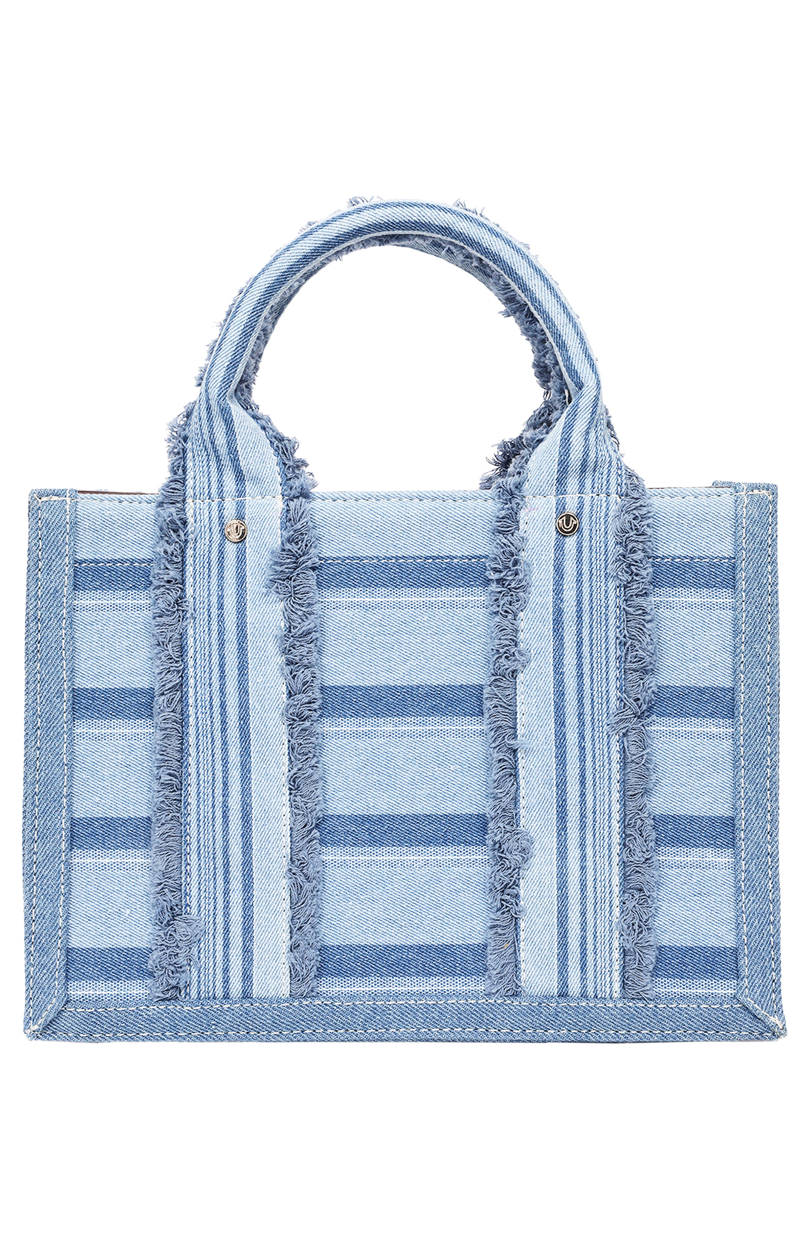 True Religion Multistripe Modern Tote