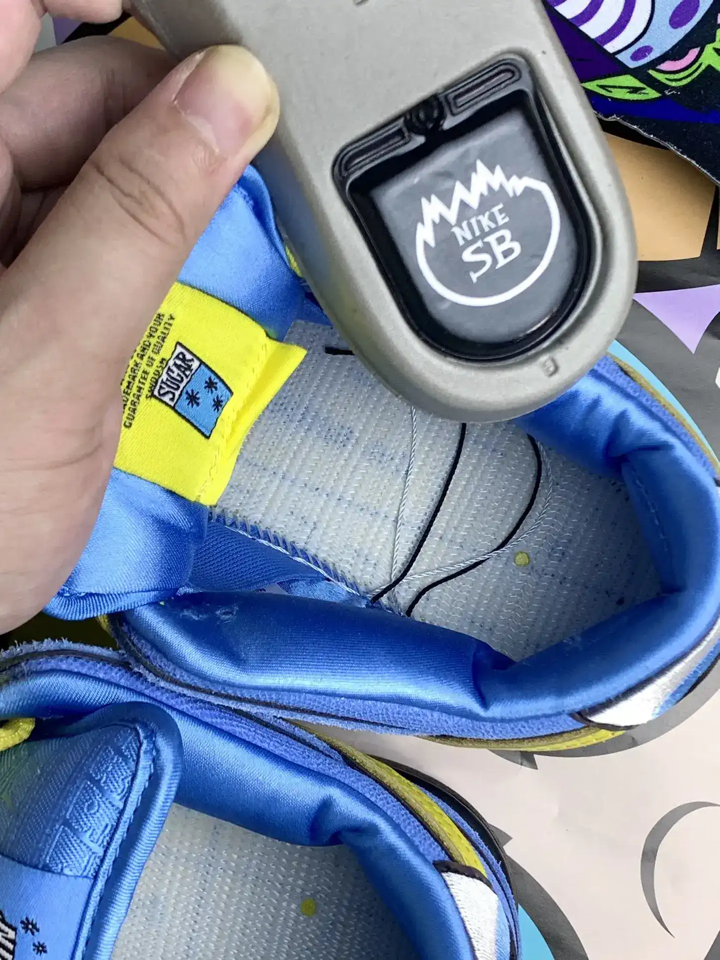 Nike SB Dunk Low Pro x The Powerpuff Girls 'Bubbles' Shoes product photo from LabelPicks