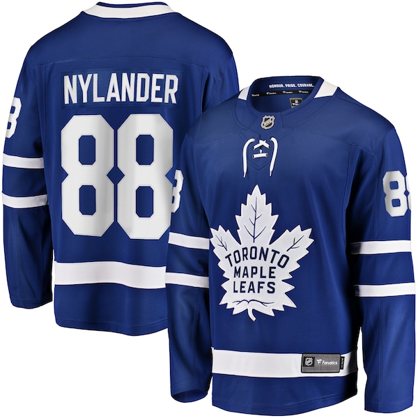 William Nylander Toronto Maple Leafs  Home Breakaway Player Jersey - Blue