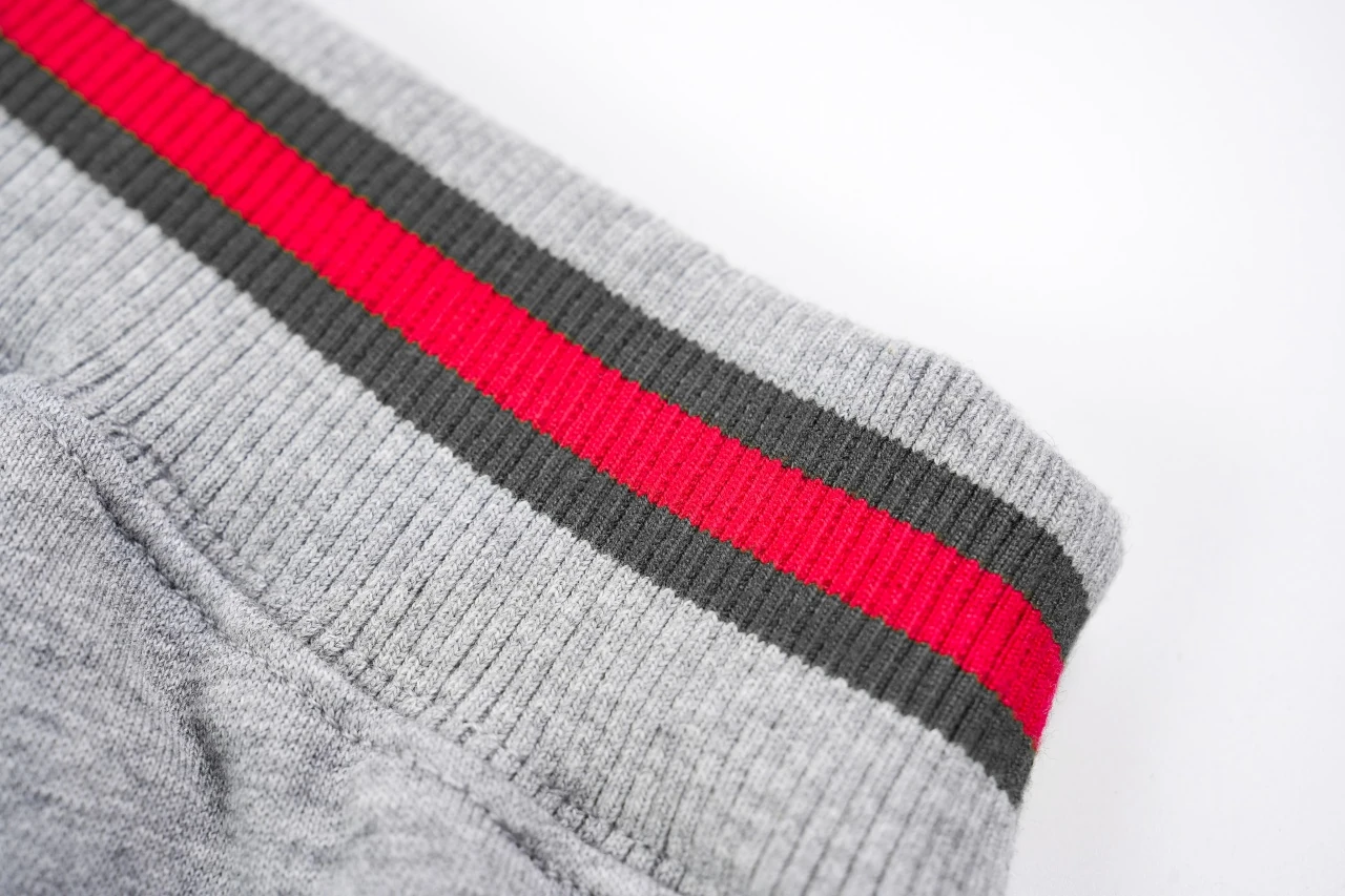 GUCCI Grey Web-Stripe Straight Track Pants product photo from LabelPicks