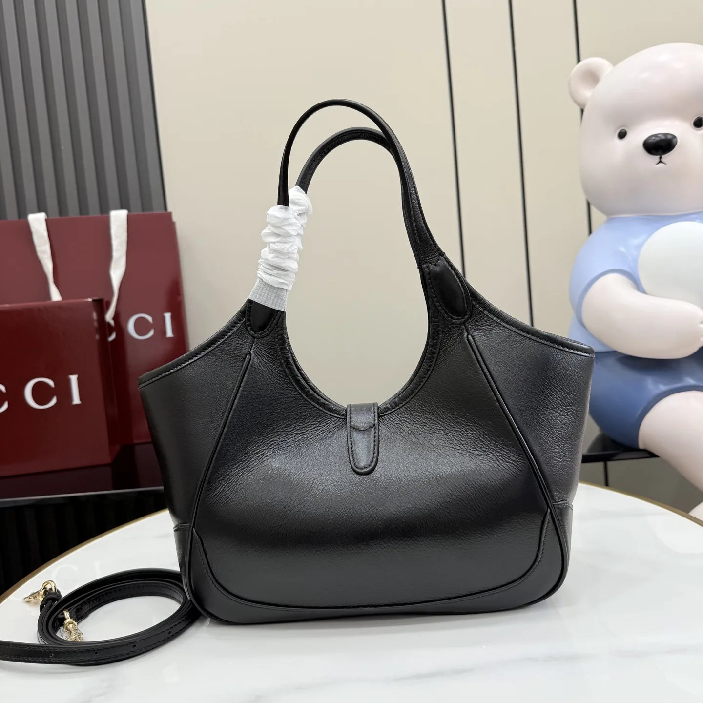 Gucci Black Quilted Leather Tote Bag product photo from LabelPicks