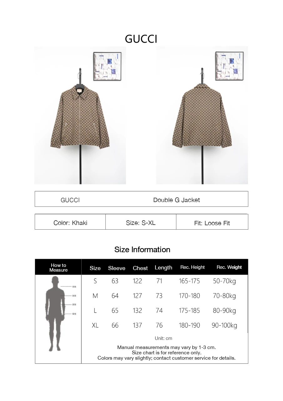GUCCI Ebony GG Jacquard Cotton Jacket product photo from LabelPicks
