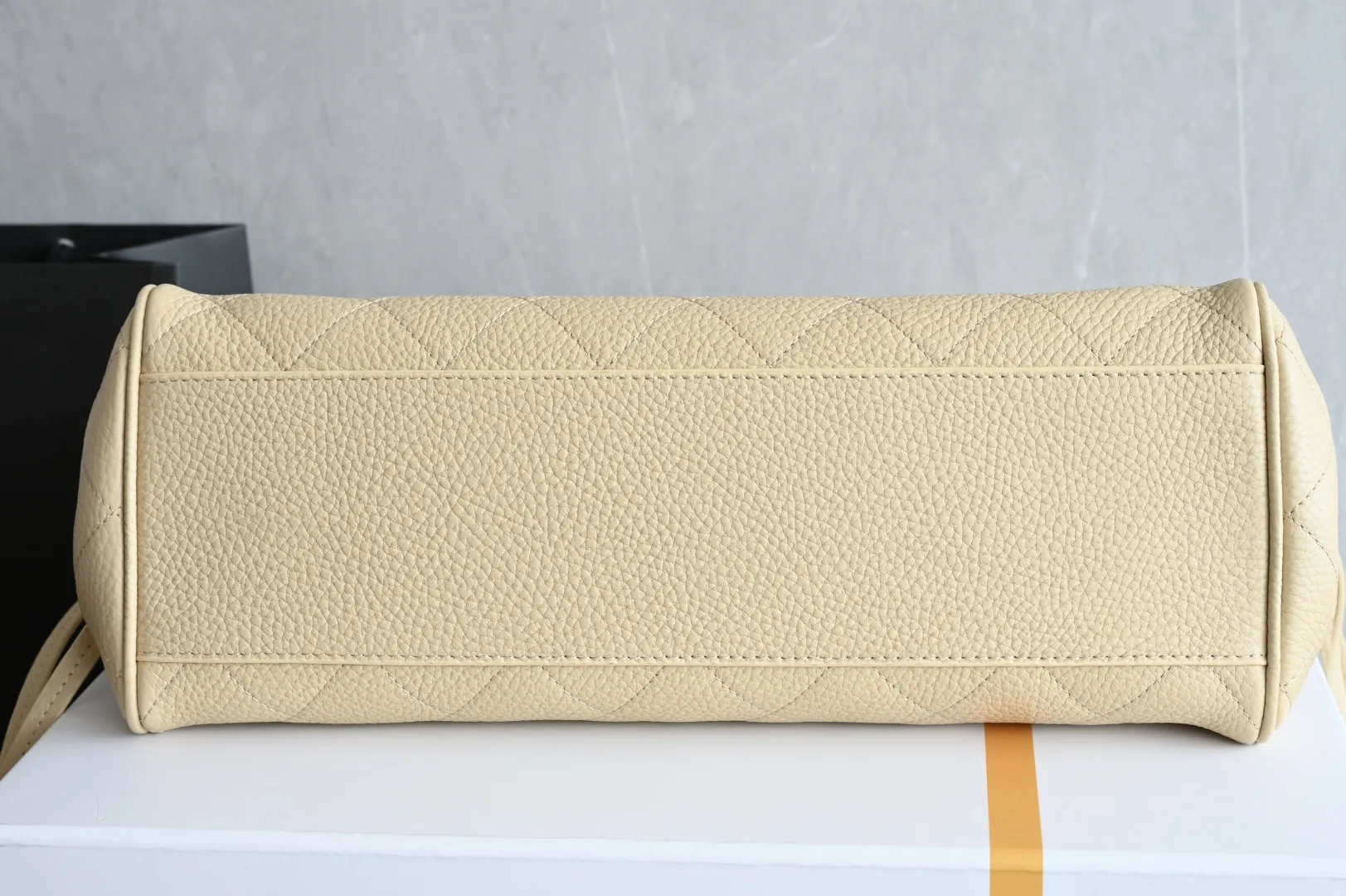Chanel Beige Calfskin Top Handle Bag product photo from LabelPicks