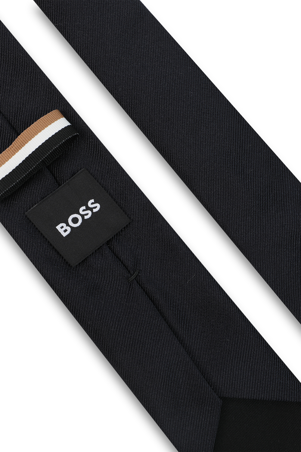 BOSS עניבה אלגנטית ממשי