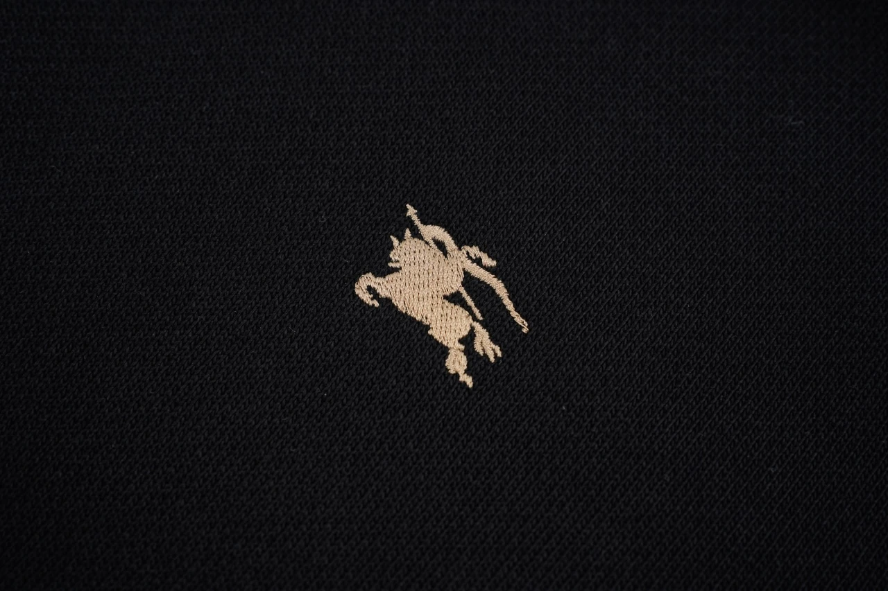 Burberry Black Embroidered Zip Hoodie product photo from LabelPicks