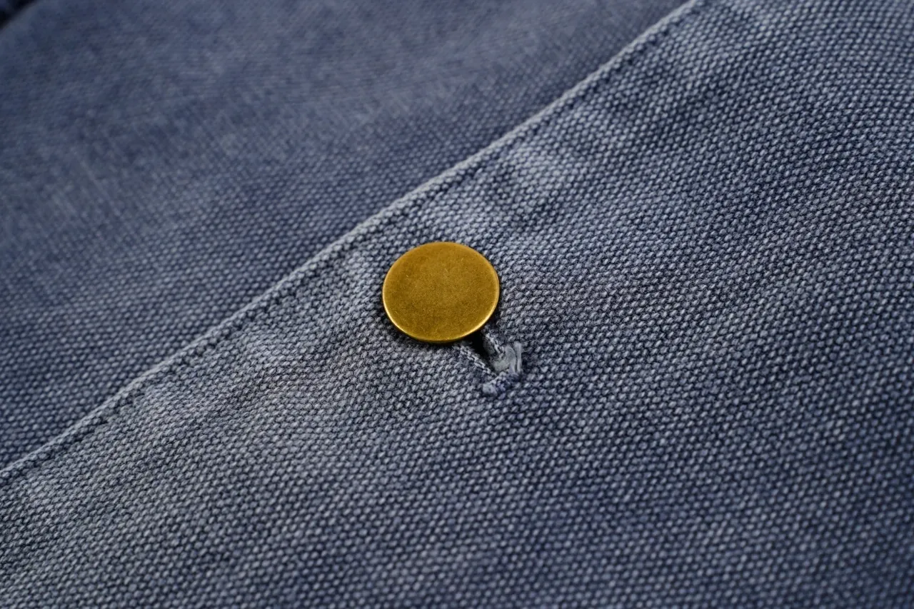 Prada Ice Blue Distressed Four-Pocket Denim Jacket product photo from LabelPicks