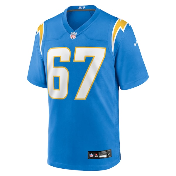 Savion Washington Los Angeles Chargers Nike Team Game Jersey -  Powder Blue