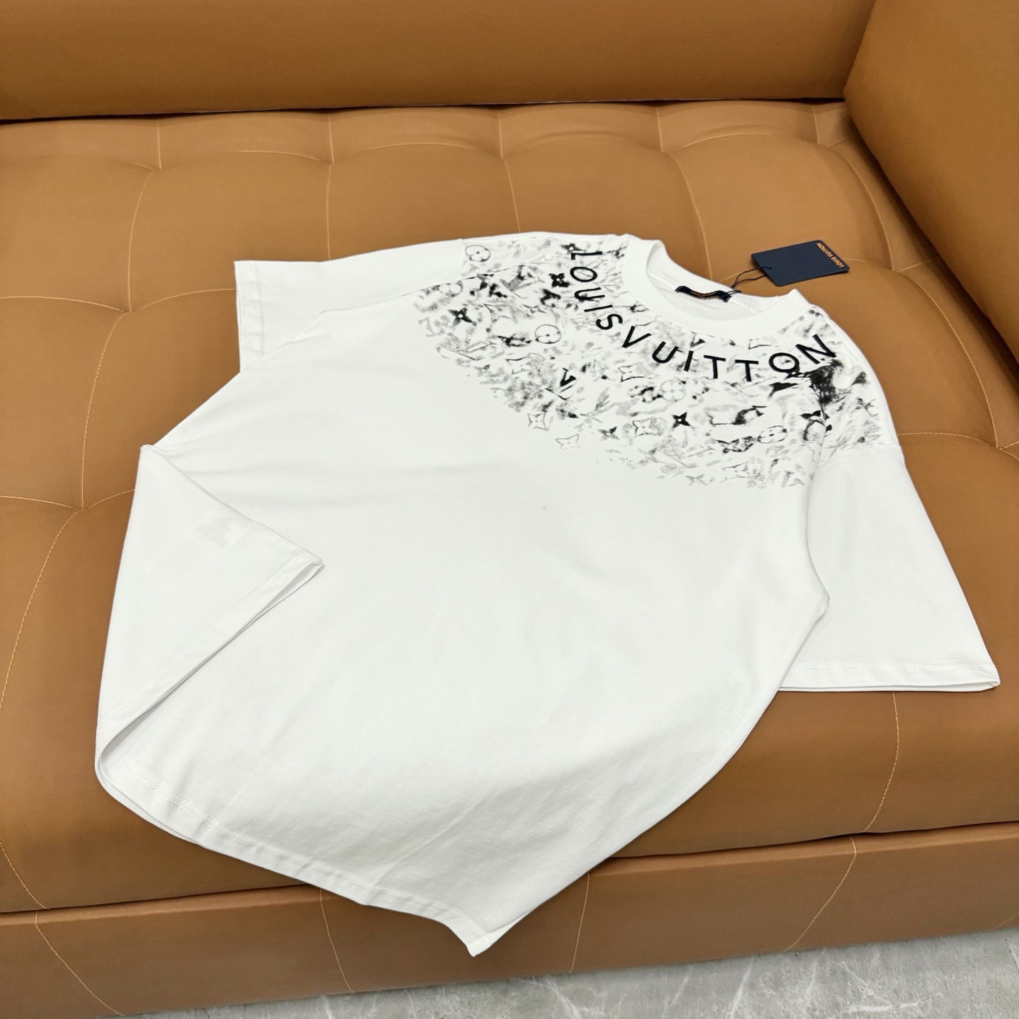 0527 Classic letter prints t-shirt