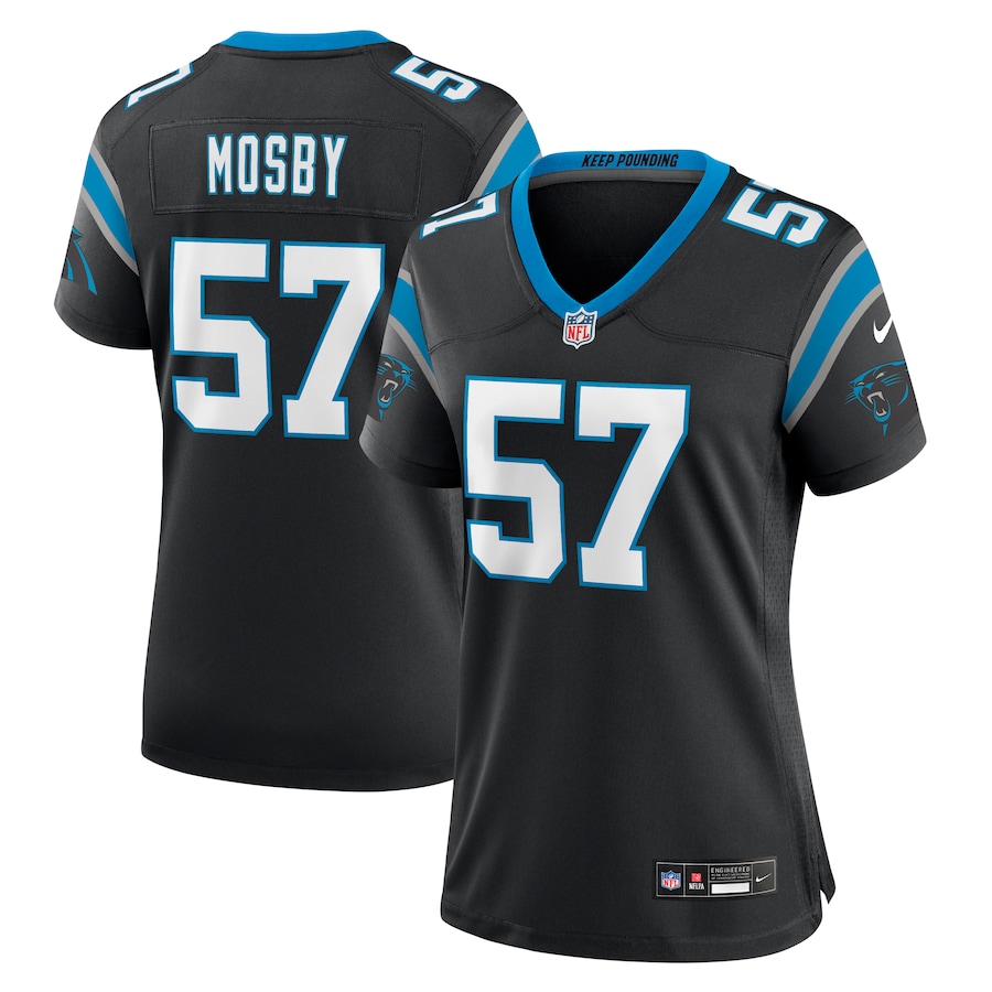 Arron Mosby Carolina Panthers Nike Women's Team Game Jersey - Black