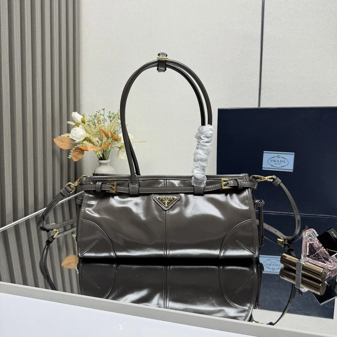 Prada Polished Top Handle Bag product photo from LabelPicks