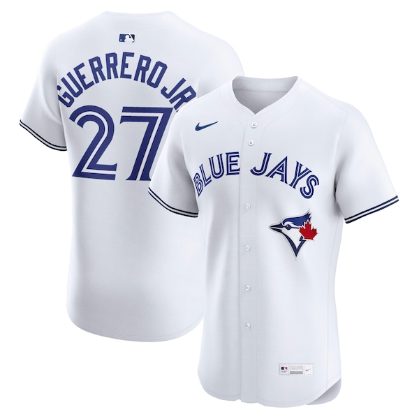 Vladimir Guerrero Jr. Toronto Blue Jays Nike Home Elite Jersey - White/Royal/Powder Blue