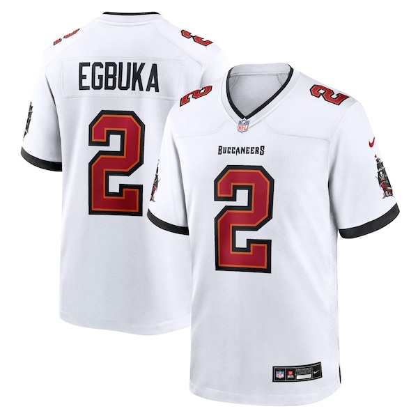 Emeka Egbuka  Tampa Bay Buccaneers Nike  Game Jersey -  White/Creamsicle/Red