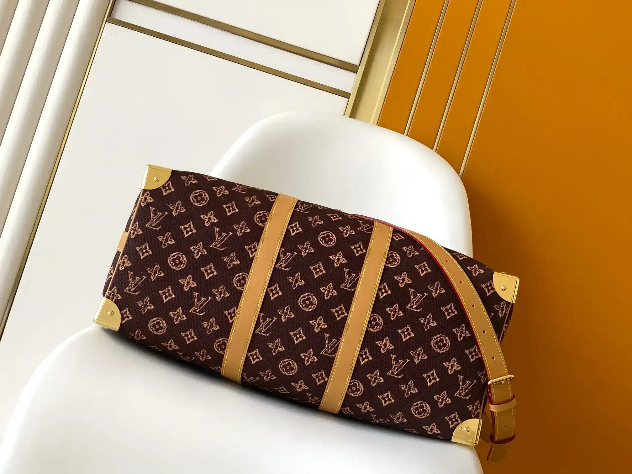 Louis Vuitton Gold Monogram Canvas Tote Bag product photo from LabelPicks