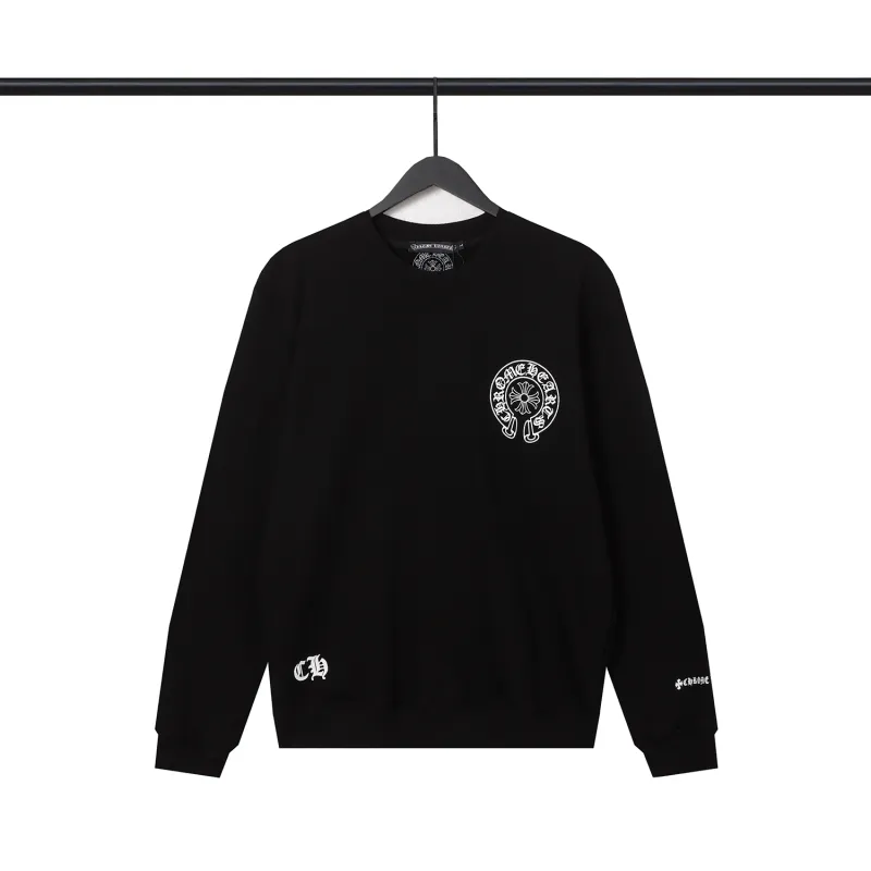 Chrome Heart Black and White Hoodie 8301