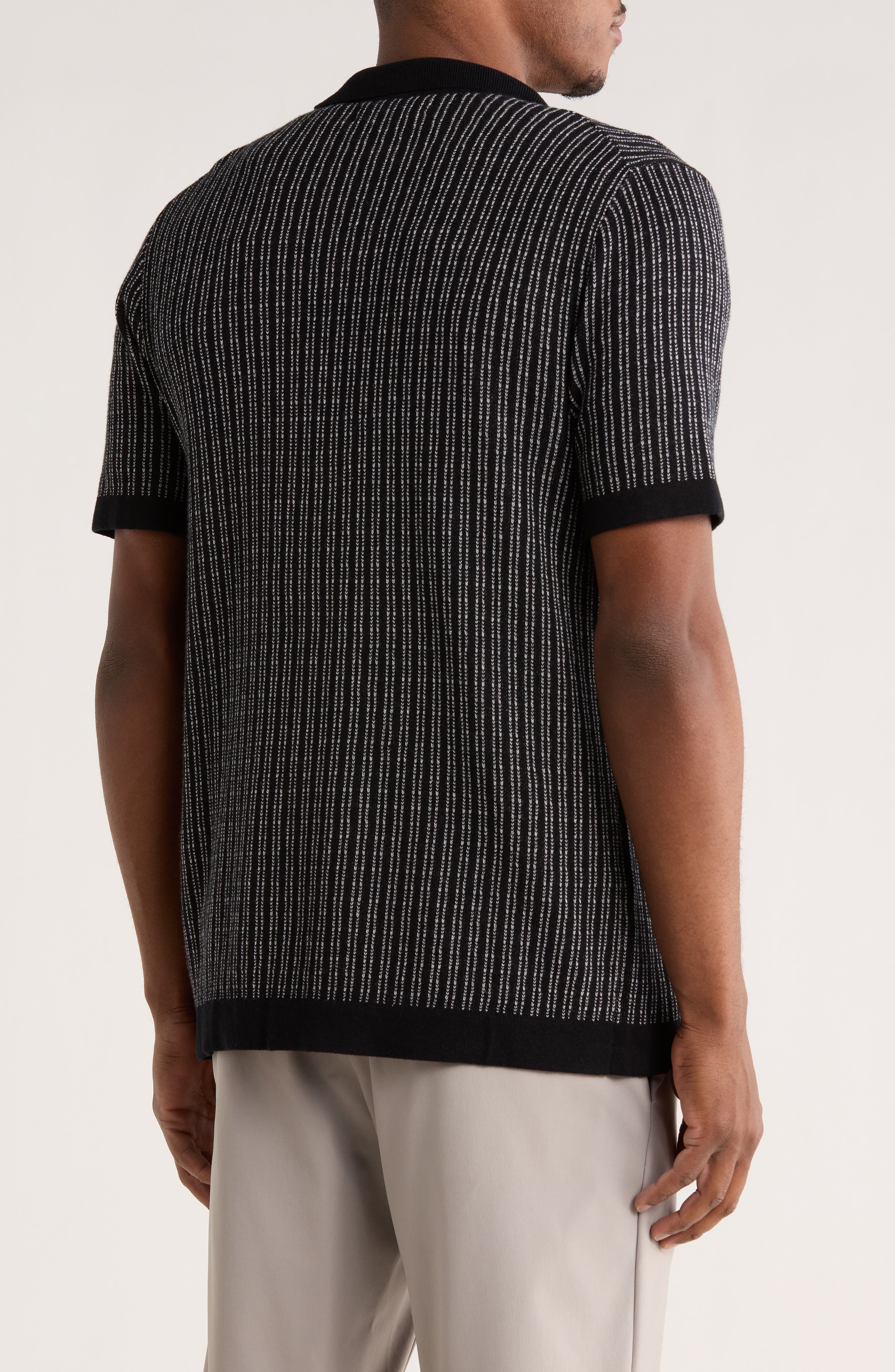 James Campbell Finoca Short Sleeve Cardigan
