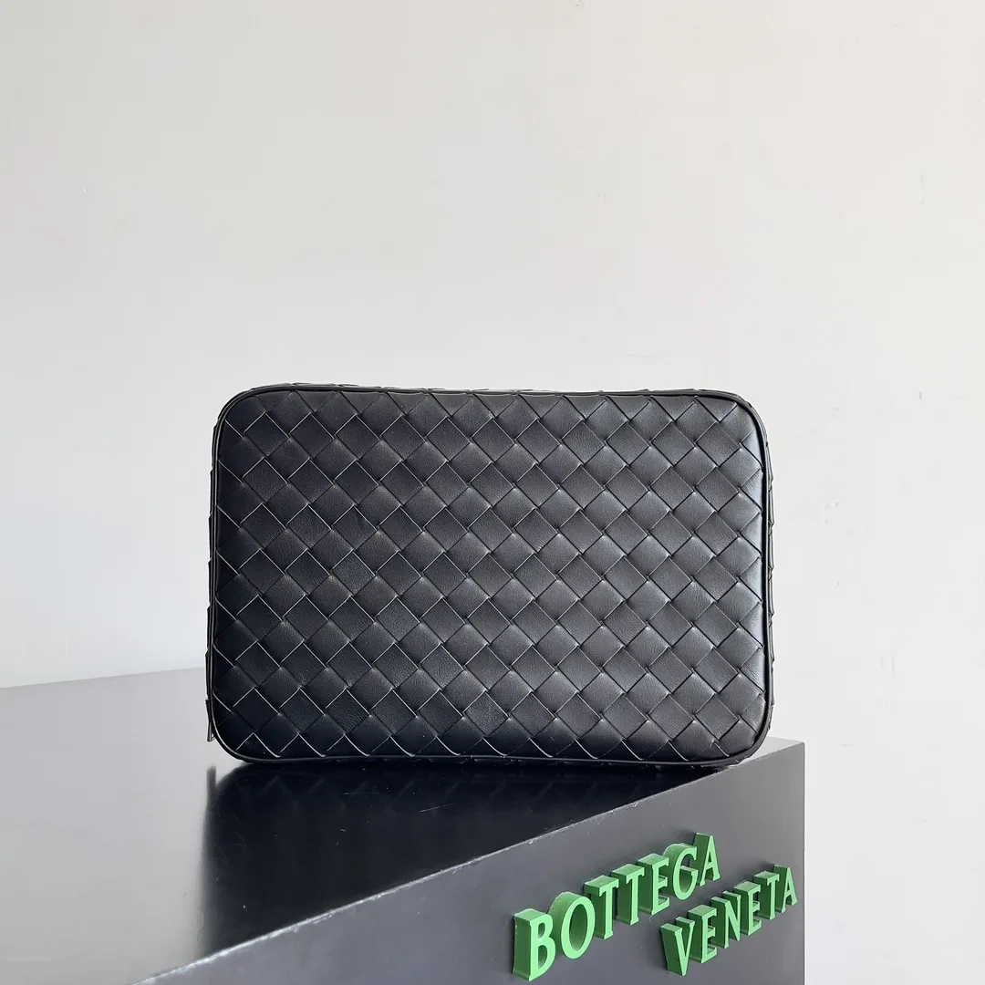 Bottega Veneta Intrecciato Woven Leather Clutch product photo from LabelPicks