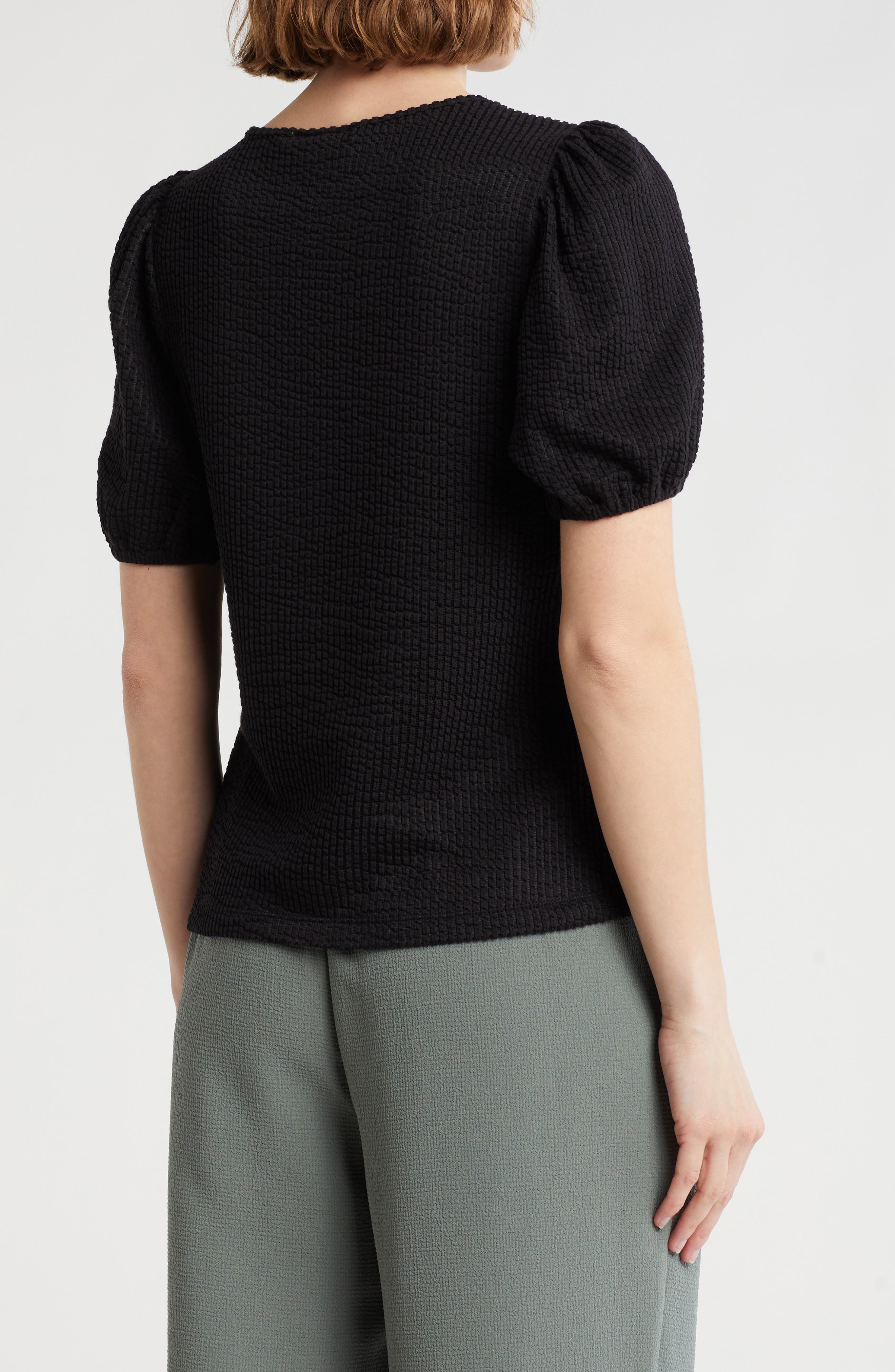 DR2 by Daniel Rainn Rib Textured T-Shirt