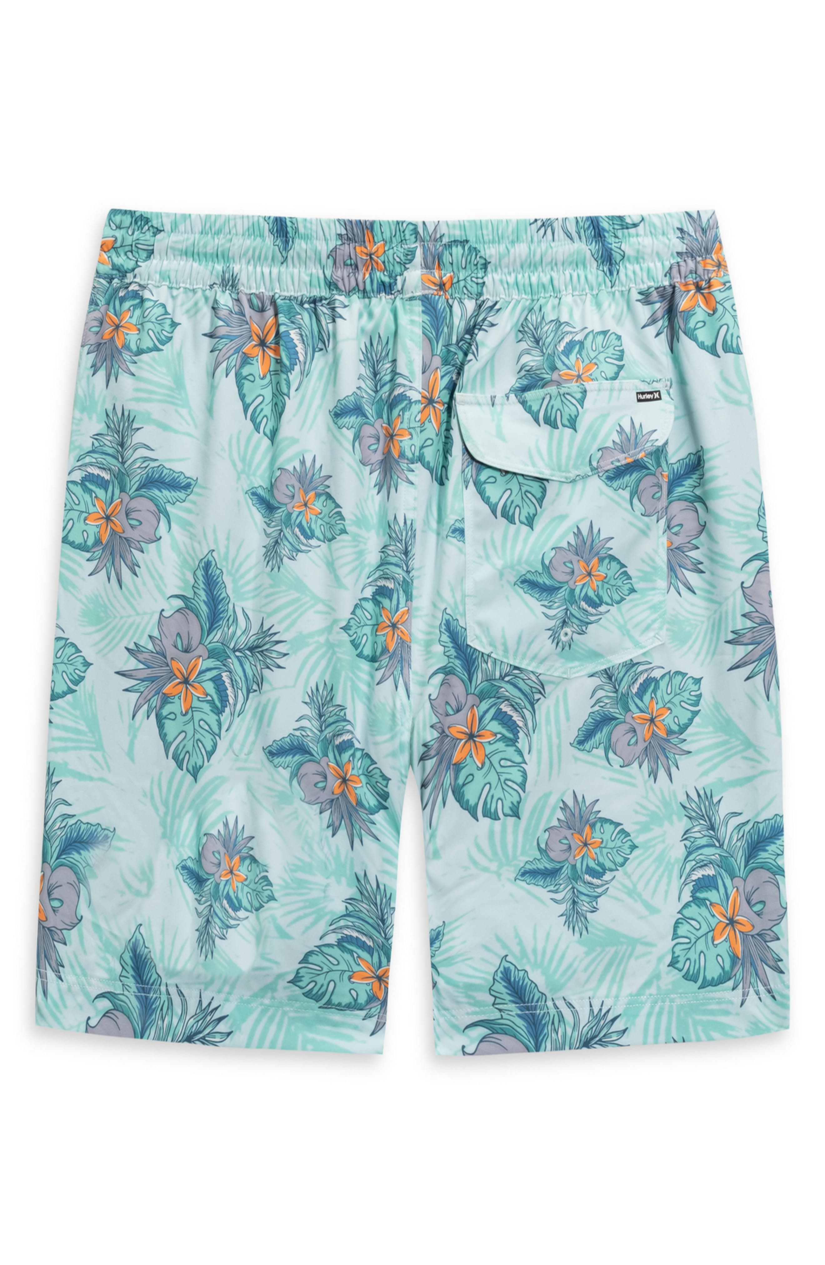 Hurley Tropic Cluster Stripes Volley Swim Shorts
