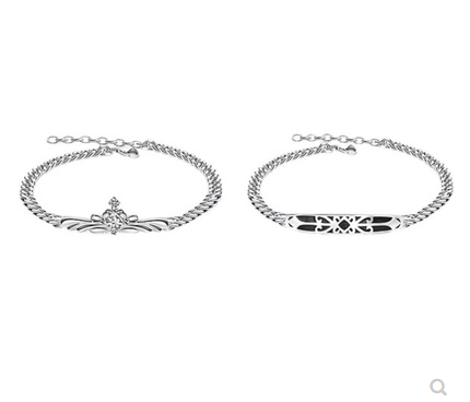 Genuine knight bracelet niche design ins to send girlfriend to commemorate