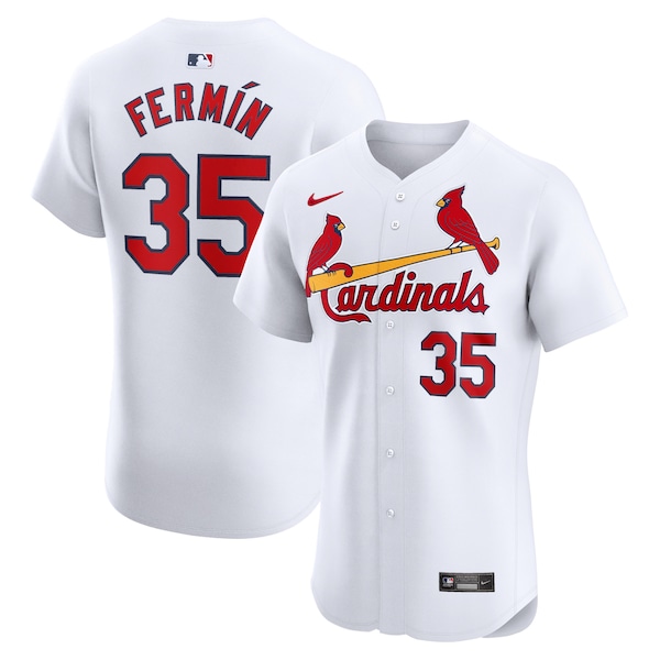 José Fermín St. Louis Cardinals Nike Home Elite Player Jersey - White